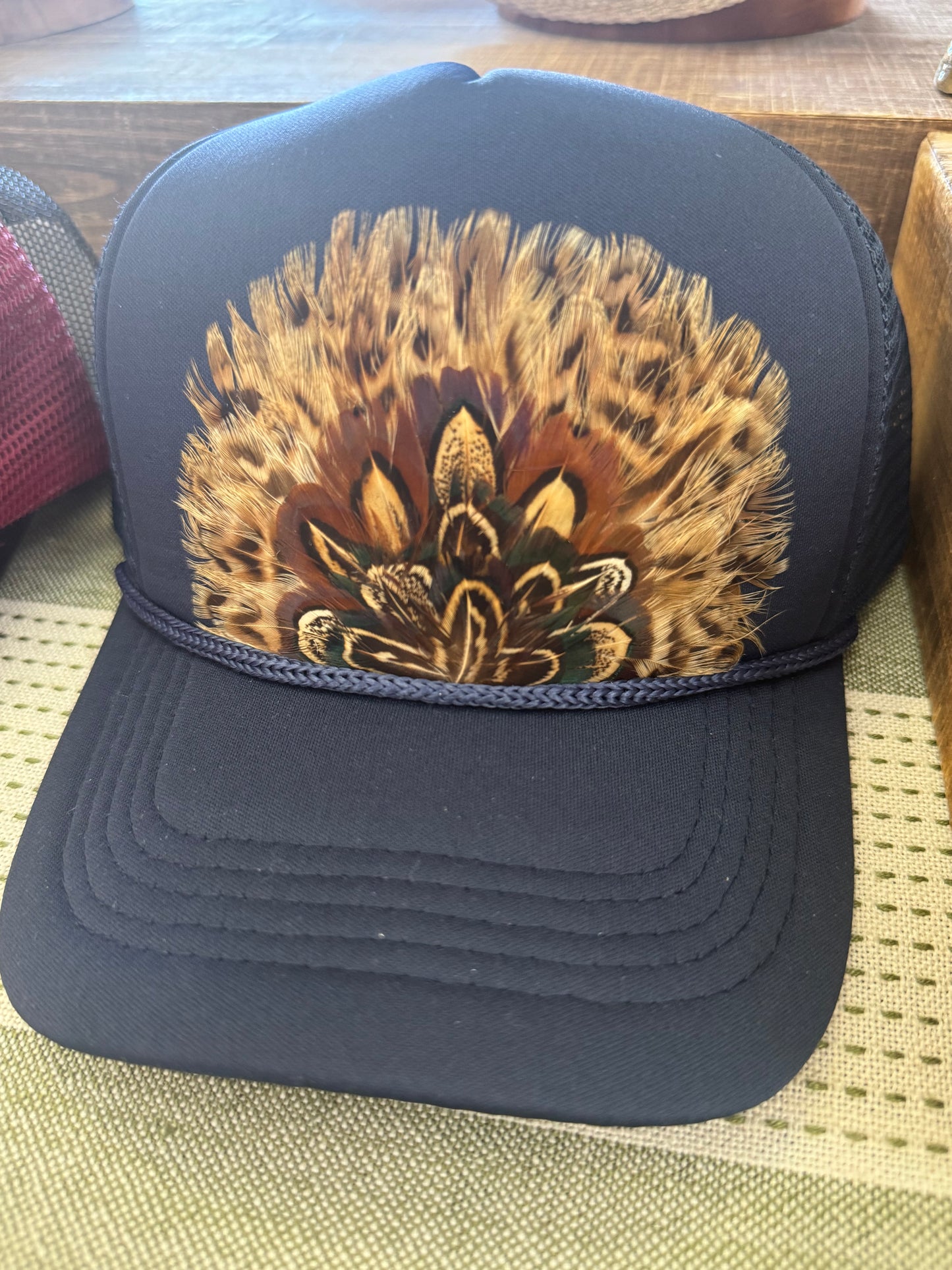 Wild Horse Feather Trucker