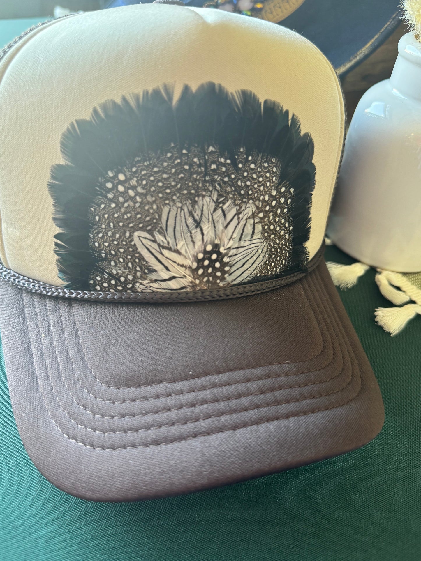 Wild Horse Feather Trucker