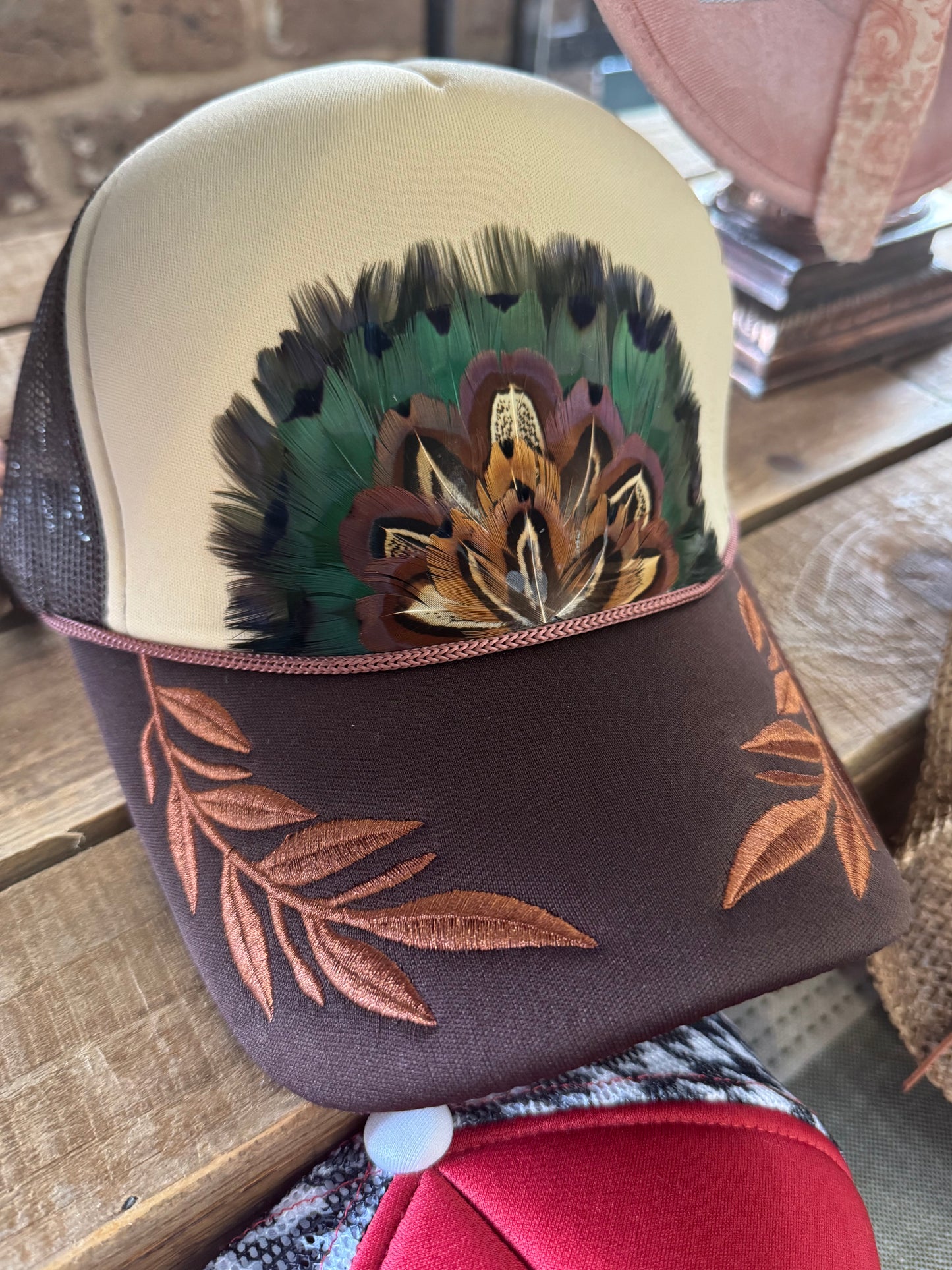 Laurel 2 Feather Trucker