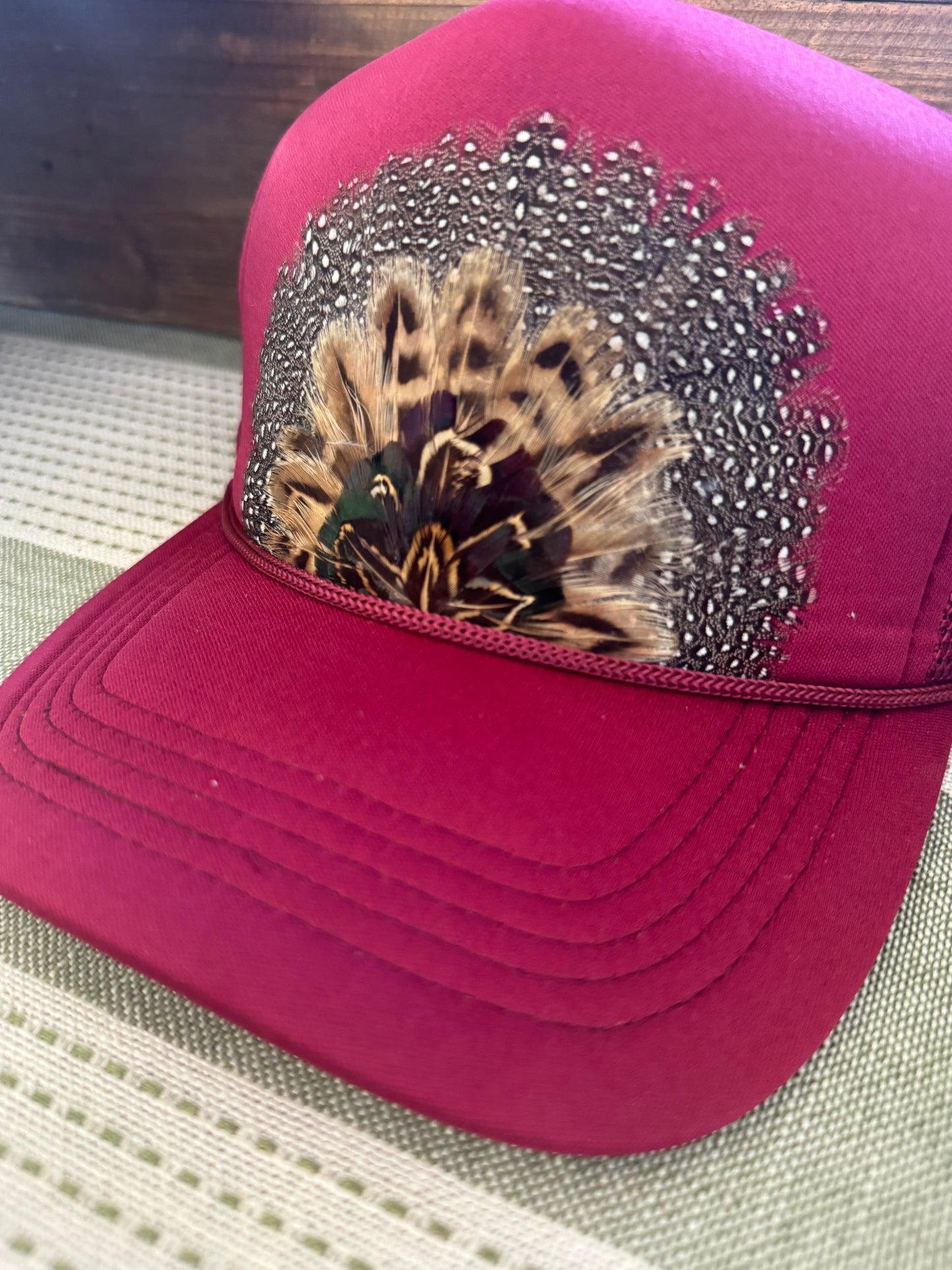 Wild Horse Feather Trucker