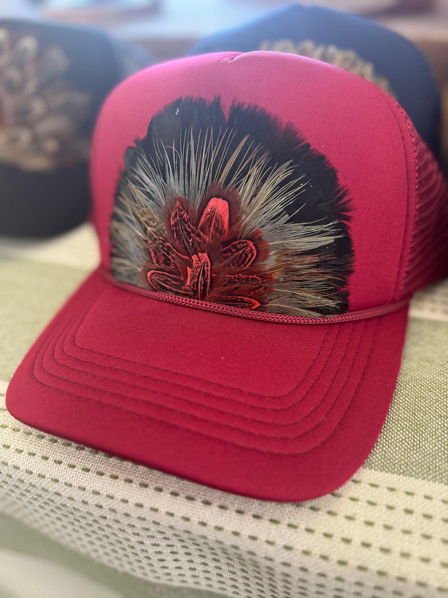 Wild Horse Feather Trucker