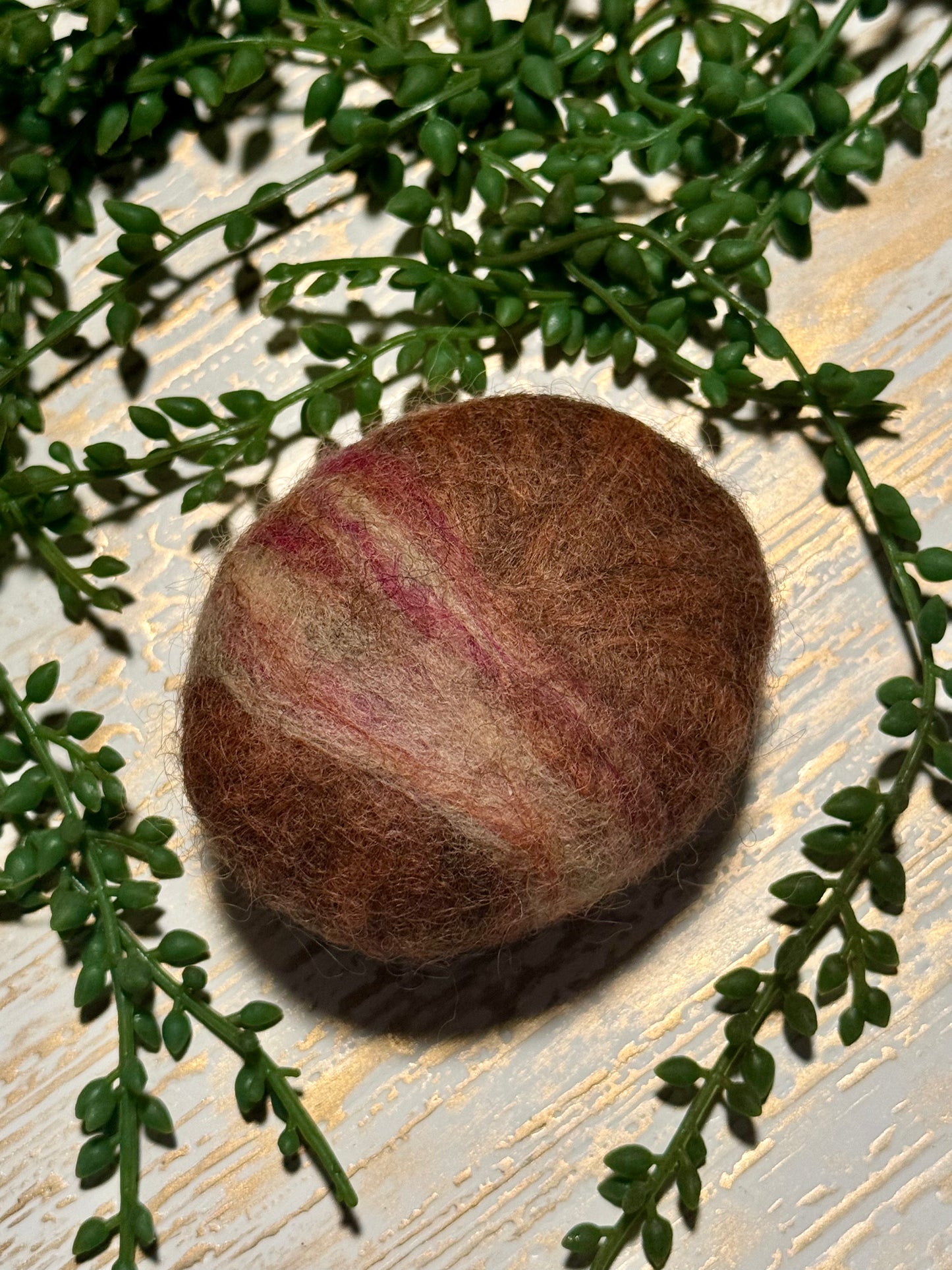 Oval Felted Soap (Cranberry Spice)