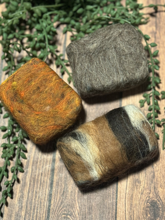 Square Felted Soap (As Natural As Ya Can Get)