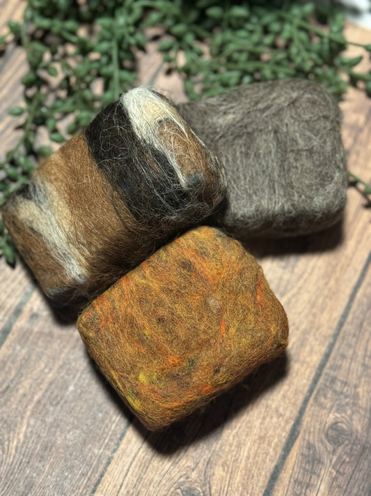 Square Felted Soap (As Natural As Ya Can Get)