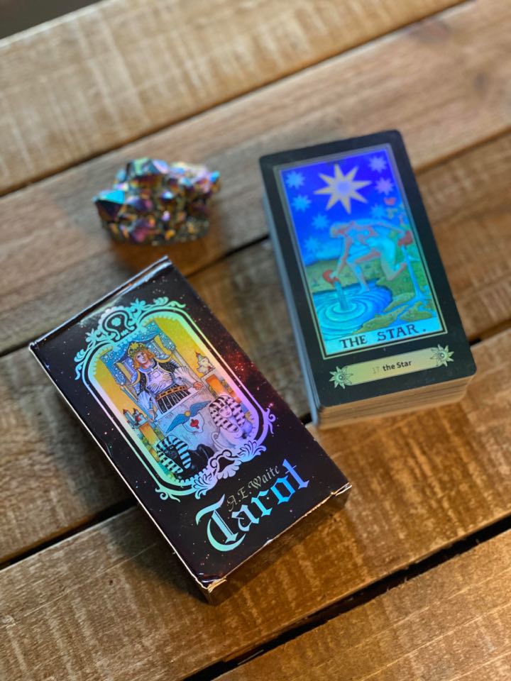 "Rider Waite Holographic" Tarot Cards